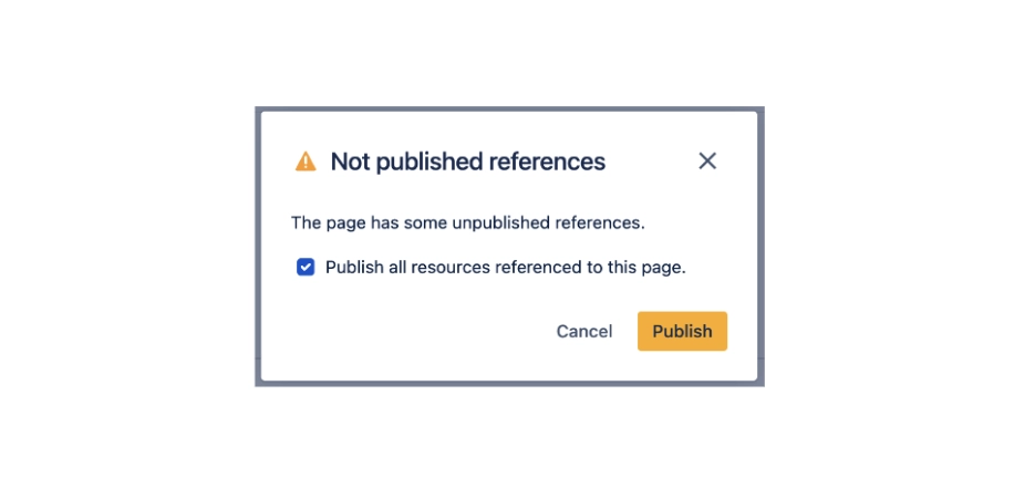 publish references